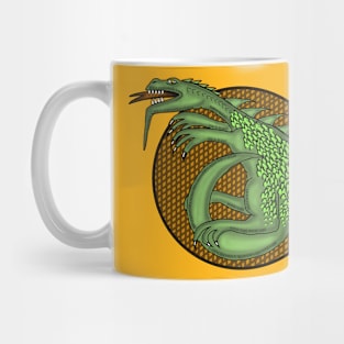 Dragon In A Circle Mug